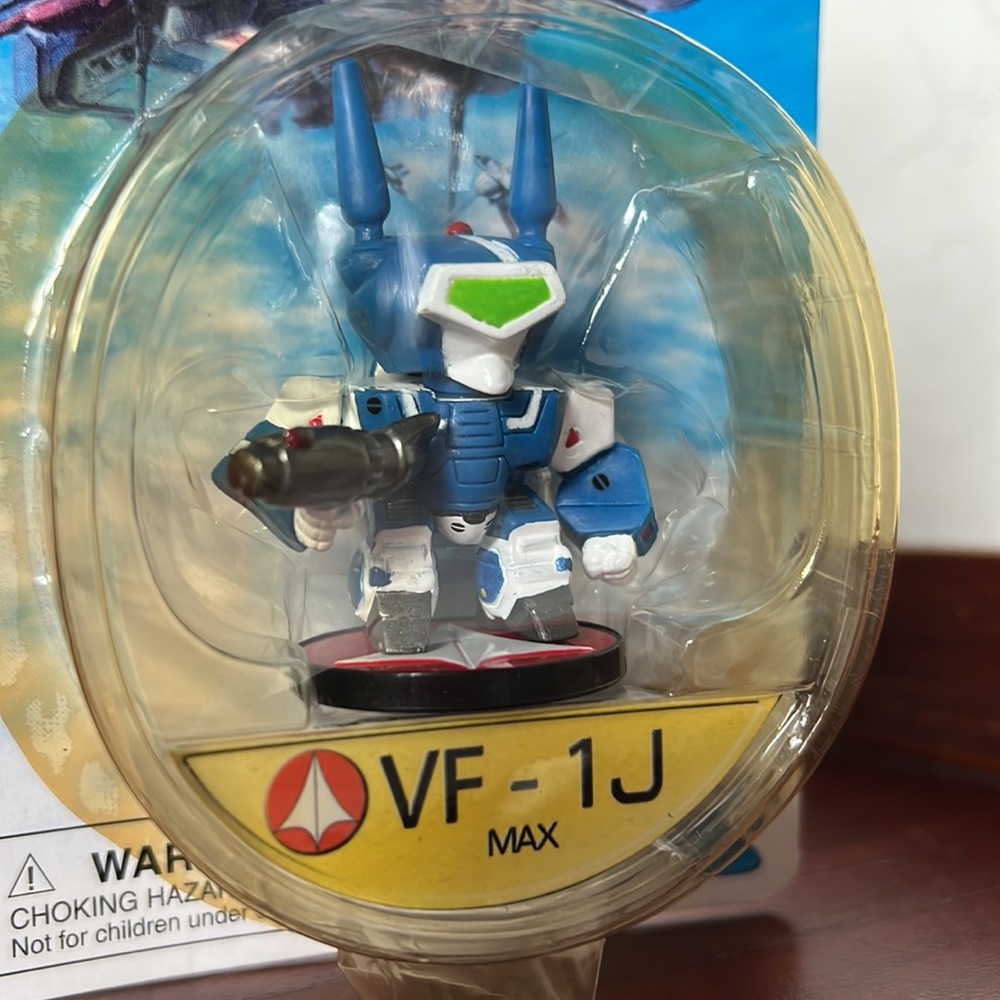 ROBOTECH Super Deformed FIGURINES “VF-1J MAX” - Picture 3 of 9